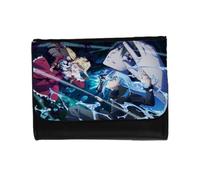 MERCHANDMANIA Billetera Billetero Tensei shitara Slime Datta Ken Temporada 4 Cuatro Unisex Negro Monedero