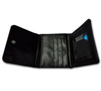 MERCHANDMANIA Billetera Billetero Topo minero profesion mineria Mineral Hombre Caballero Negro Monedero