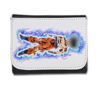 MERCHANDMANIA Billetera Billetero Ultra Guerrero Poder Instinto Aura Cargando Hombre Caballero Negro Monedero