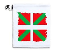 MERCHANDMANIA Braga Gorro polar ajustable bandera de euskadi españa comunidad autonoma vasca poliester invierno personalizada
