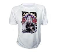 MERCHANDMANIA Camiseta A3 Anime Serie Shibou Yuugi sirvienta Maid asesinatos Tshirt