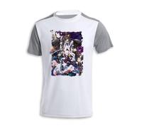 MERCHANDMANIA Camiseta A3 Bicolor Anime Mato Seihei no Slave Esclavo Guerrero Bestia Tshirt