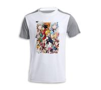 MERCHANDMANIA Camiseta A3 Bicolor Nanatsu NO TAIZAI Siete PECADOS Capitales Tshirt