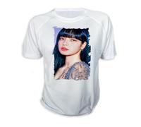 MERCHANDMANIA Camiseta A3 Cantante Chica Grupo New Woman Tshirt