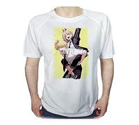 MERCHANDMANIA Camiseta A3 Chainsaw Man Personajes Tshirt