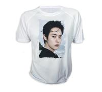 MERCHANDMANIA Camiseta A3 Kids Grupo Coreano Cantante Lee Know Tshirt