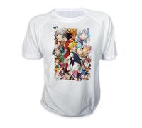 MERCHANDMANIA Camiseta A3 Nanatsu NO TAIZAI Siete PECADOS Capitales Tshirt
