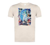 MERCHANDMANIA Camiseta Blanco Natural con Imagen a Todo Color Tensei shitara Slime pelicula leviatan Moda Verano Tshirt