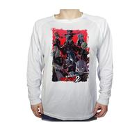 MERCHANDMANIA Camiseta Manga Larga A3 Anime Mato Seihei no Slave Dos Temporada 2 Tshirt