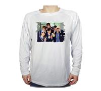 MERCHANDMANIA Camiseta Manga Larga Album Cantantes Musica If I’m S, Can You Be My N? Tshirt