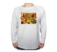 MERCHANDMANIA Camiseta Manga Larga Fist of The North Star seriehokuto no Ken Anime Tshirt
