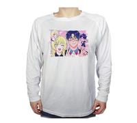MERCHANDMANIA Camiseta Manga Larga Marriagetoxin Serie Anime Mafia femboy Novios Gay Tshirt