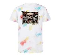 MERCHANDMANIA Camiseta Marcas Colores Carta Tarot Graciosa Meme Trastorno Bipolar Locura Tshirt