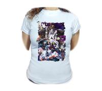 MERCHANDMANIA Camiseta Mujer A3 Anime Mato Seihei no Slave Esclavo Guerrero Bestia Woman Tshirt