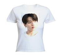 MERCHANDMANIA Camiseta Mujer A3 BTS Jungkook Map of The Soul Woman Tshirt