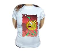 MERCHANDMANIA Camiseta Mujer A3 Programa un Dos Tres responda Otra Vez Ruperta Woman Tshirt.