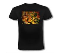 MERCHANDMANIA Camiseta Negra Fist of The North Star seriehokuto no Ken Anime Moda Verano Tshirt