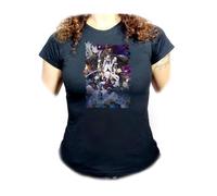 MERCHANDMANIA Camiseta Negra Mujer Anime Mato Seihei no Slave Esclavo Guerrero Bestia Oferta Tshirt