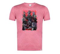 MERCHANDMANIA Camiseta Roja Mezcla Anime Mato Seihei no Slave Dos Temporada 2 Claro Moda Verano Tshirt