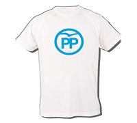 MERCHANDMANIA Camiseta SIMBOLO del Partido Popular Tshirt