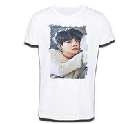 MERCHANDMANIA Camiseta Tacto ALGODÓN A3 BTS Suga Map of The Soul Cotton Touch Tshirt