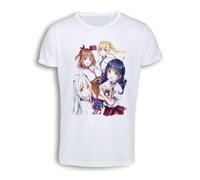 MERCHANDMANIA Camiseta Tacto algodón A3 Serie Anime Ichijouma Mankitsugurashi! Meiko Cotton Touch Tshirt