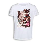MERCHANDMANIA Camiseta Tacto algodón A3 Serie Anime Jibaku SH?NEN Hanako-kun Yugi amane Cotton Touch Tshirt