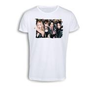 MERCHANDMANIA Camiseta Tacto algodón Cantantes Chicas Grupo Deadline World Tour Cotton Touch Tshirt