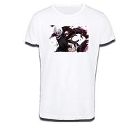 MERCHANDMANIA Camiseta Tacto ALGODÓN Kaneki Tokyo Ghoul Cotton Touch Tshirt