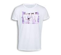 MERCHANDMANIA Camiseta Tacto ALGODÓN Run BTS Born Singer no More Dream N.O Cotton Touch Tshirt.