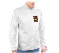 MERCHANDMANIA Chaqueta técnica 1 impresión dibujo bruja maga caldero mistico magia astral jacket