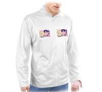 MERCHANDMANIA Chaqueta técnica con 2 impresiones Marriagetoxin serie anime mafia femboy novios gay 2 logos jacket