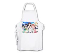 MERCHANDMANIA Delantal talla adulto anime kanojo okarishimasu serie novia alquiler cocina kitchen apron