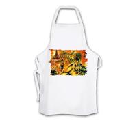 MERCHANDMANIA Delantal talla adulto fist of the north star seriehokuto no ken anime cocina kitchen apron