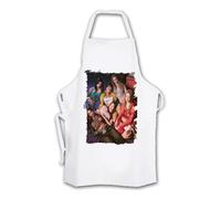MERCHANDMANIA Delantal talla adulto grupo estadio cantantes chicas fright song cocina kitchen apron