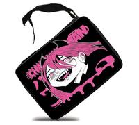 MERCHANDMANIA Estuche Antisocial Chain Power Logo Girl Man Metal gotico Scholar Case
