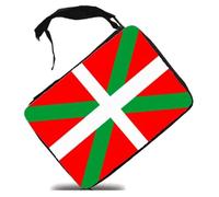 MERCHANDMANIA Estuche Bandera de euskadi españa Comunidad autonoma Vasca Scholar Case