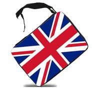 MERCHANDMANIA Estuche Bandera Inglaterra Londres Ingles Reino Unido UK Scholar Case