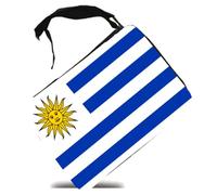 MERCHANDMANIA Estuche Bandera uruguai Logo latinoamerica Pais hispanoamerica Scholar Case
