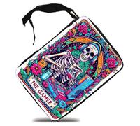 MERCHANDMANIA Estuche Carta Tarot Graciosa Meme Adicto Videojuegos Gamer Scholar Case