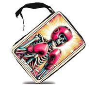 MERCHANDMANIA Estuche Carta Tarot Graciosa Meme Boxeador Luchador Vida Scholar Case