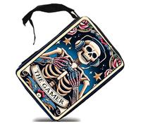 MERCHANDMANIA Estuche Carta Tarot Graciosa Meme Gamer Videojuegos RPG Scholar Case