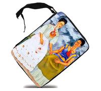 MERCHANDMANIA Estuche Cuadro Arte Feminista Frida Kahlo, Las Dos Fridas Scholar Case