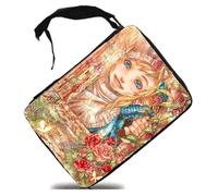 MERCHANDMANIA Estuche Cuento Alicia en el Pais de Las Maravillas Historia Libro Scholar Case