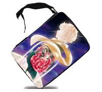 MERCHANDMANIA Estuche el principito Rosa Amor Estrellas Espacio Historia Scholar Case