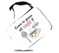 MERCHANDMANIA Estuche Frase Bonita Amor San Valentin Aniversario Novios café Juntos contigo Scholar Case