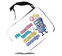 MERCHANDMANIA Estuche Frase Graciosa Amistad Problemas Vida Scholar Case