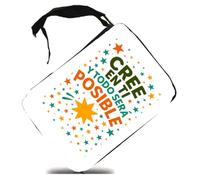 MERCHANDMANIA Estuche Frase motivadora Esfuerzo Trabajo sueños Scholar Case