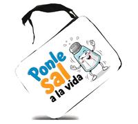 MERCHANDMANIA Estuche Frase motivadora Graciosa Vida Alegre Divertida Scholar Case