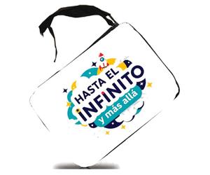 MERCHANDMANIA Estuche Frase motivadora pelicula hasta el Infinito y mas Alla Scholar Case